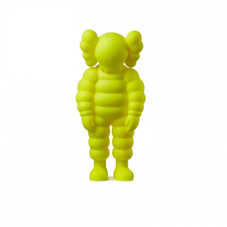 KAWS What Party Vinyl Figure Yellow