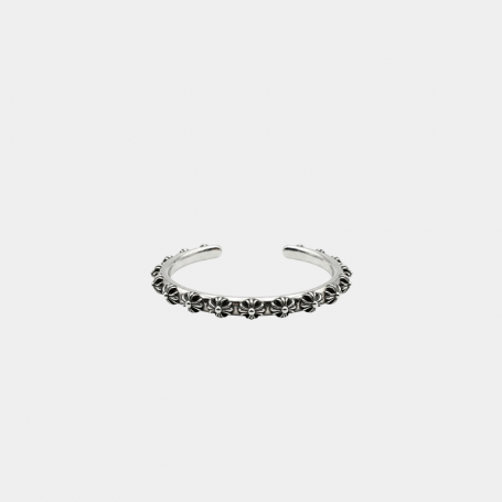 Браслет Chrome Hearts Cross Bangle Silver Bracelet