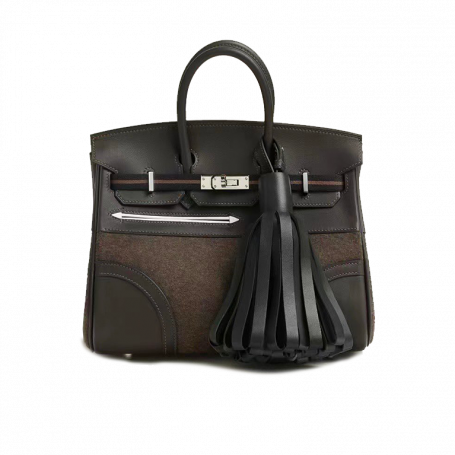 Hermès B25 Go Team Ebene Dark Choco Palladium Hardware