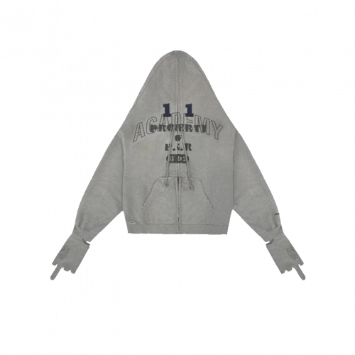 Project G/R  Zip-up Hoodie Gray