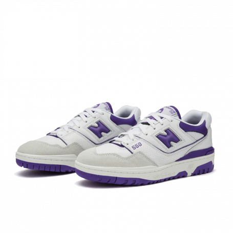 New Balance 550 White Purple