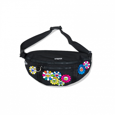New Era x Takashi Murakami Flower Waist Bag Black