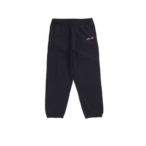 Supreme Jordan Sweatpant (FW24) Black