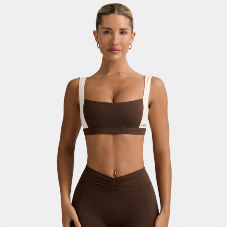 Топ Bo+Tee Contrast Sports Bra Pale Pink