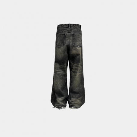 Джинсы Jcaesar Low-Rise Deconstructed Jeans Black