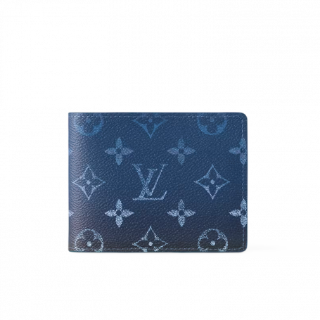 Louis Vuitton Multiple Wallet Monogram Gradient Navi Blue