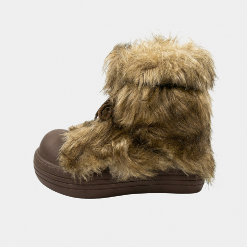 Ботинки MasonPrince Long Plush Mickey Boots Brown