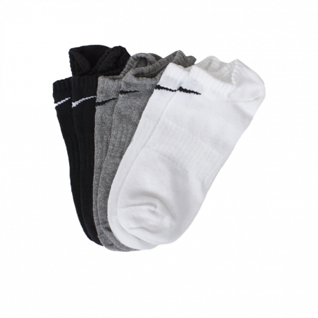 Носки Nike Everyday Lightweight No-Show 3-Pack Black/White/Grey