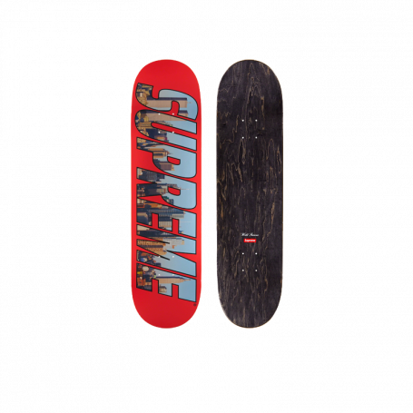 Supreme Gotham Skateboard Deck Red