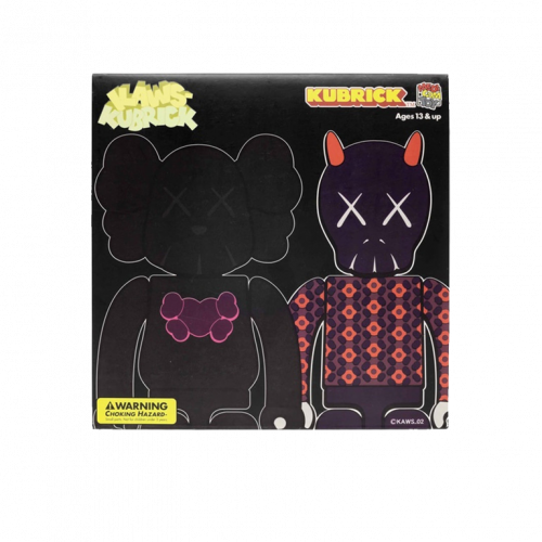 KAWS x Medicom Bus Stop Series Volume 1 Vinyl Toy Black/Red