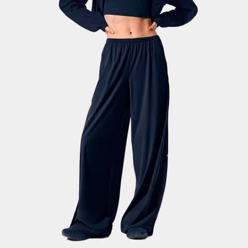 Штаны Alo Yoga Breezy Wide Leg Pant Navy
