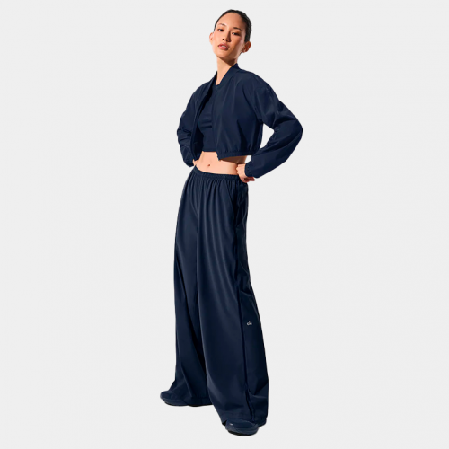 Штаны Alo Yoga Breezy Wide Leg Pant Navy