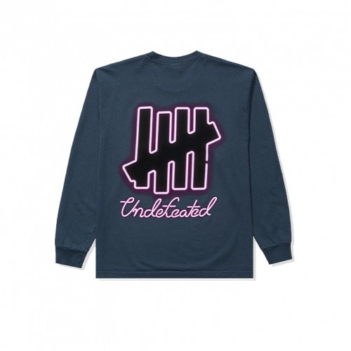 Undefeated Night Shift L/S Tee Ocean
