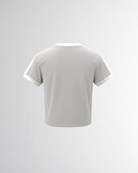 Футболка Sabe Heart Logo T-Shirt Slim Heather Grey