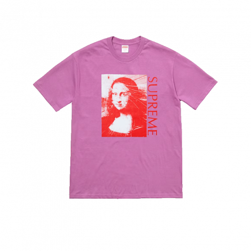 Supreme Mona Lisa Tee Light Purple