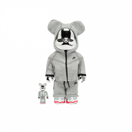 Bearbrick x Nike Tech Fleece N98 100% & 400% Set
