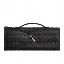 Bottega Veneta Andiamo Clutch Black