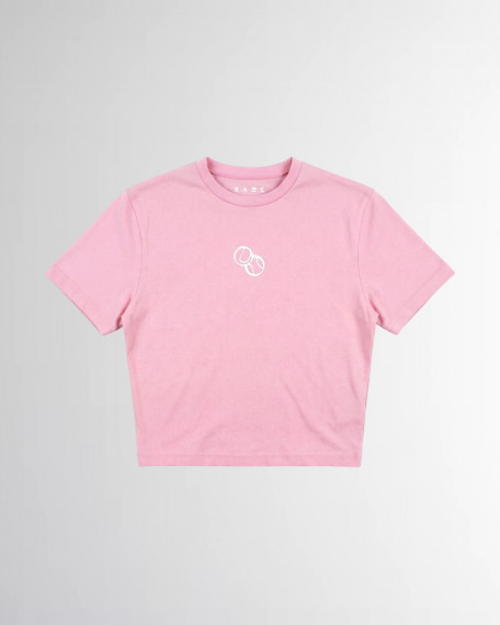 Футболка Sabe Tennis Logo T-Shirt Slim Pink