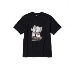 KAWS x Uniqlo UT Short Sleeve Graphic Black