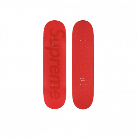 Supreme SS23 Tonal Box Logo Skateboard Deck Red