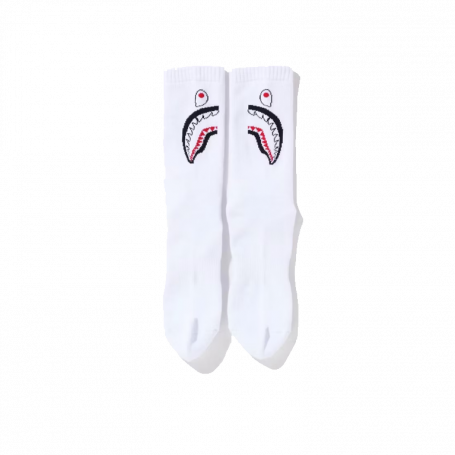 BAPE Shark Socks White