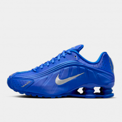 Кроссовки Nike Shox R4 Racer Blue Metallic Silver (W)