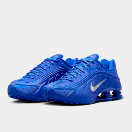 Кроссовки Nike Shox R4 Racer Blue Metallic Silver (W)