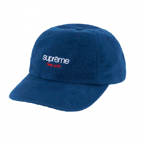 Supreme Washed Flannel 6-Panel Navy