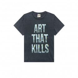 Футболка Gallery Dept Broken Art That Kills Tee Vintage Black