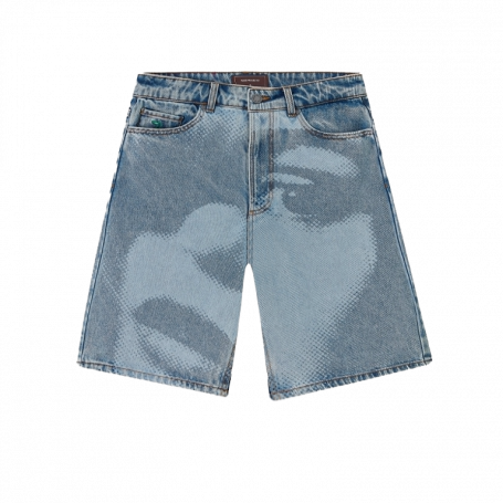 Шорты Nude Project Badepa Shorts Girls Face Blue