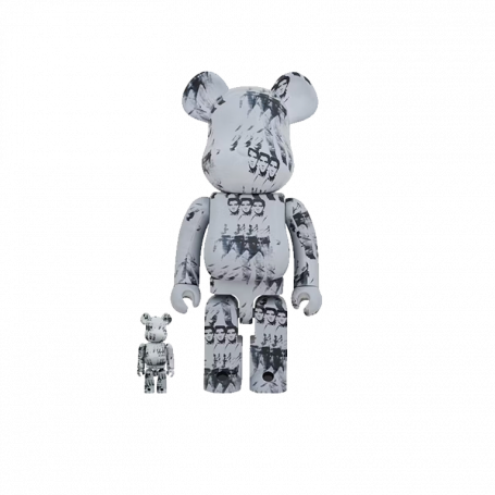 Bearbrick Andy Warhol's Elvis Presley 100% & 400% Set