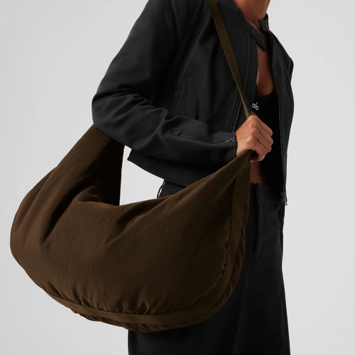 Alo Yoga Om The Go Gym Sling Bag Espresso