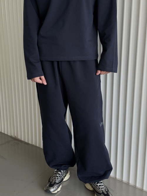 Брюки Sabe Logo Knee Sweatpants Navy