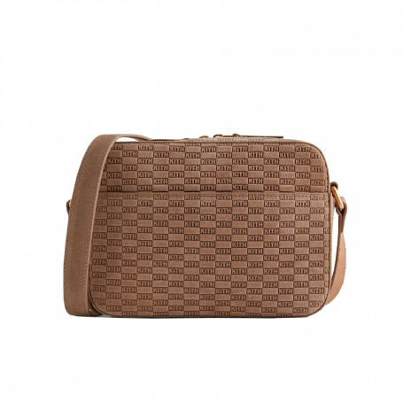 Kith Monogram Suede Camera Crossbody