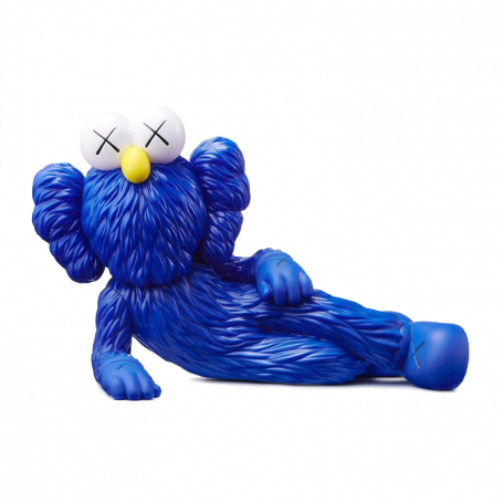 KAWS TIME OFF Vinyl Figure Blue