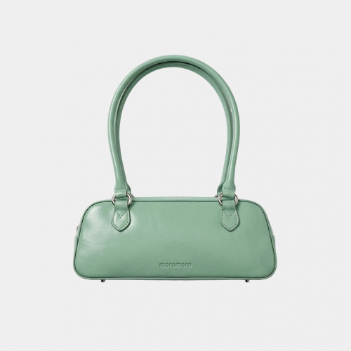 Сумка MoroMoro Embossed Logo Leather Bag Aquamarine