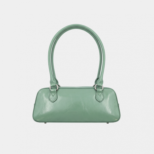 Сумка MoroMoro Embossed Logo Leather Bag Aquamarine