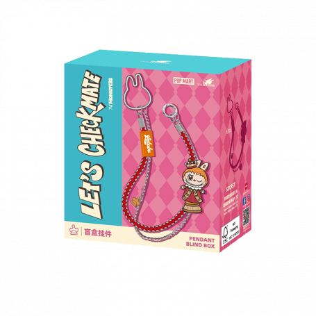 Подвеска Pop Mart The Monsters Let's Checkmate Pendant Blind Box