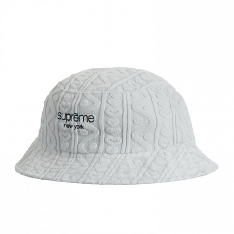 Supreme Terry Pattern Crusher Grey