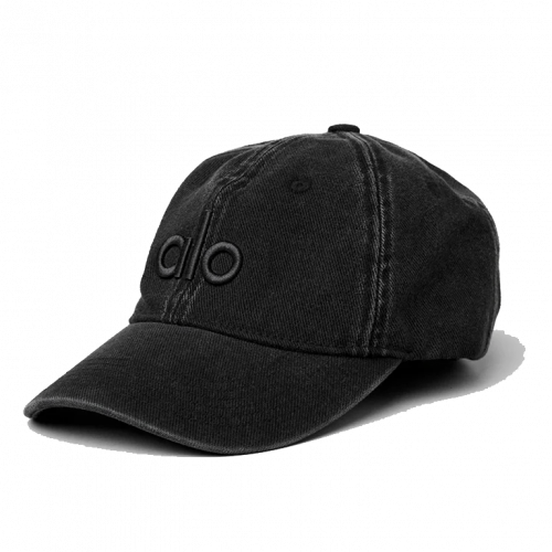 Кепка Alo Yoga Washed Off-Duty Cap Vintage Black