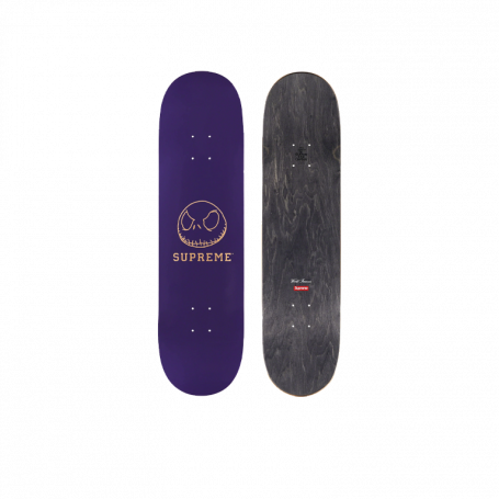 Supreme Skeleton Skateboard Deck Purple