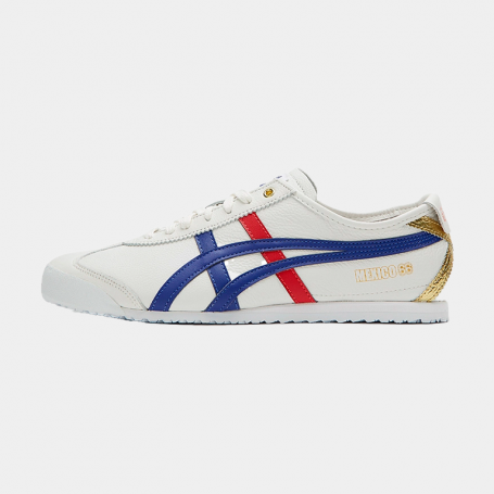 Кроссовки Onitsuka Tiger Mexico 66 White Dark Blue Gold