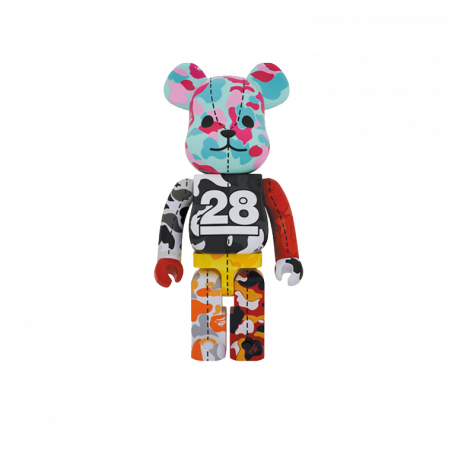 Bearbrick x BAPE 28th Anniversary Camo #3 1000%