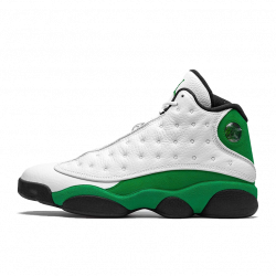 Air Jordan 13 Retro White Lucky Green