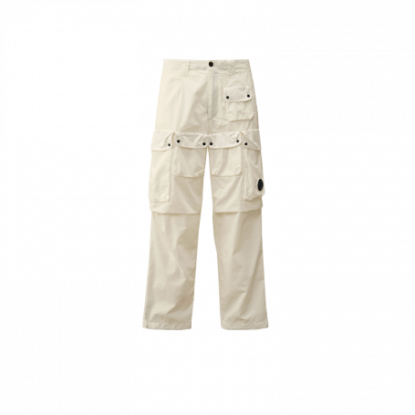 Штаны C.P.Company Rip-Stop Cotton Loose Utility Cargo Pant White