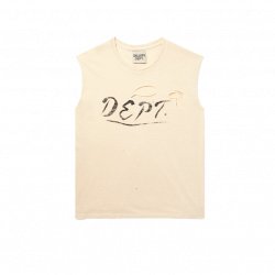 Футболка Gallery Dept Cotton Jersey Tank Top Cream
