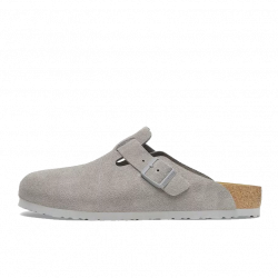 Сандали Birkenstock Boston Suede Leather Stone Coin