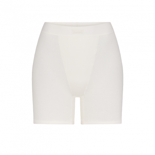 SKIMS Cotton Rib Boxer Marble
