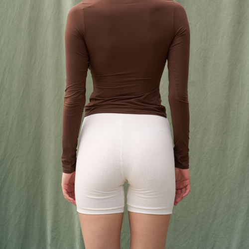 SKIMS Cotton Rib Boxer Marble