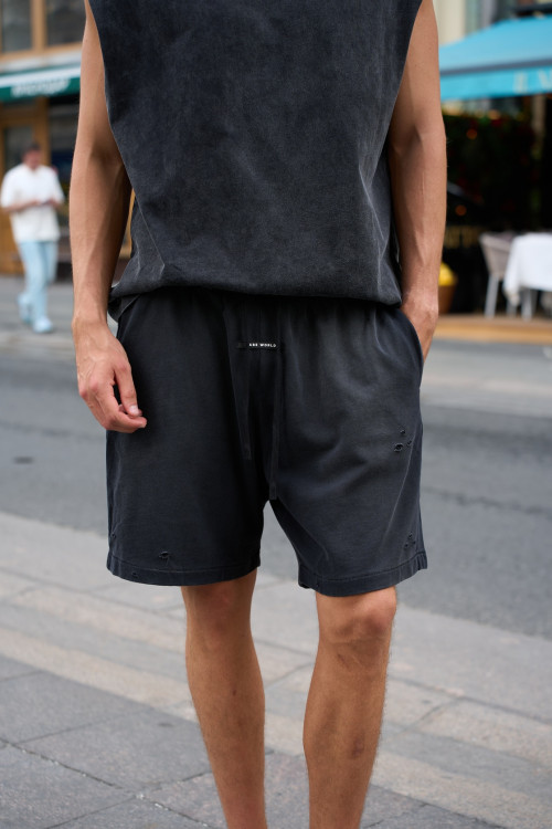 Шорты Sabe Shorts Washed Black